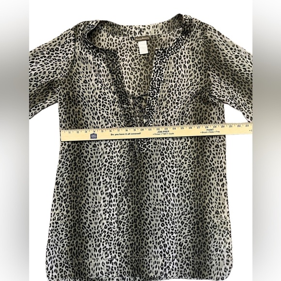 Tommy Bahama Leopard Print 3/4 Sleeves Cover Up Size S - Picture 4 of 7